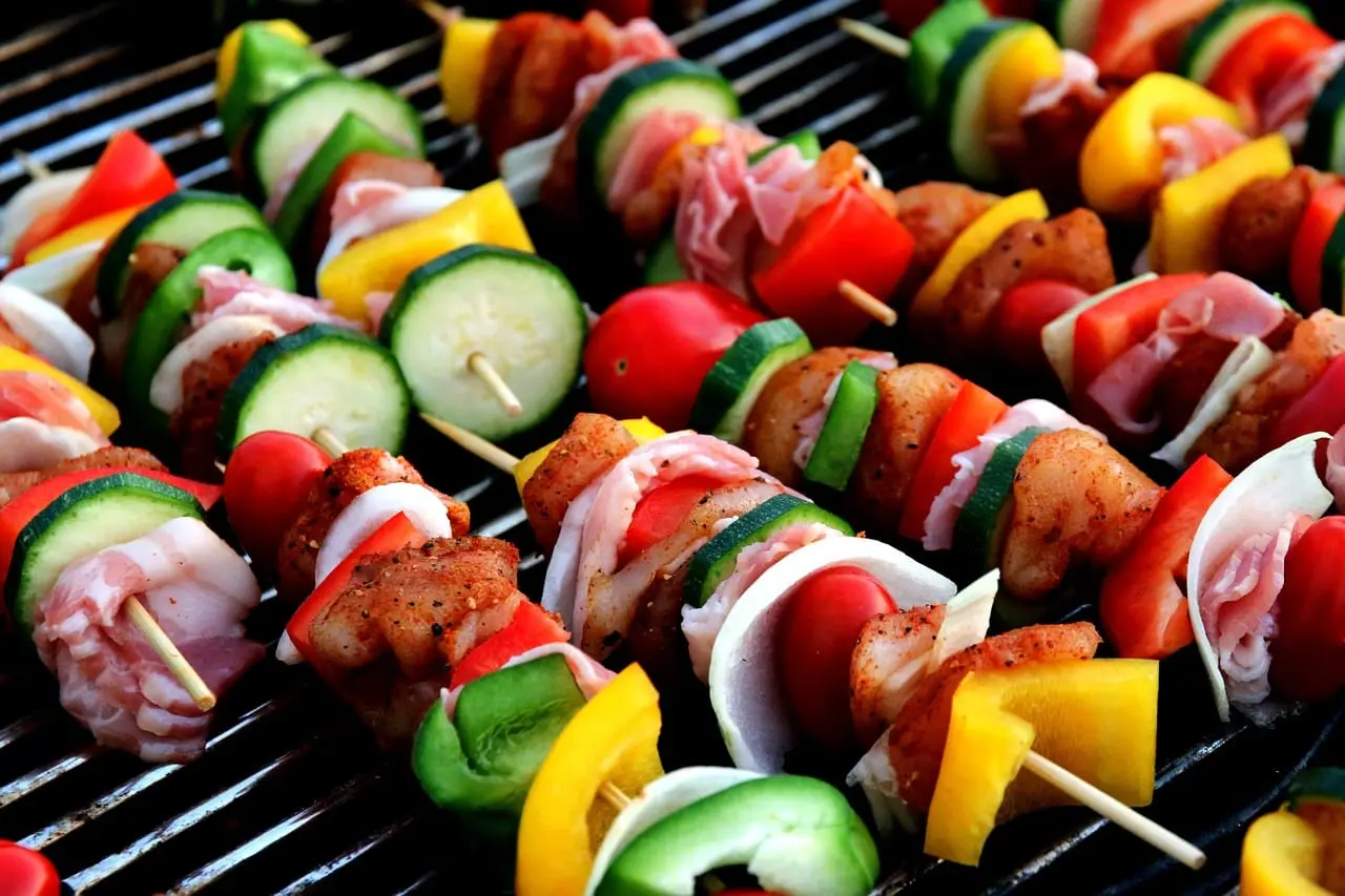 Charcoal-Grilled Kebabs